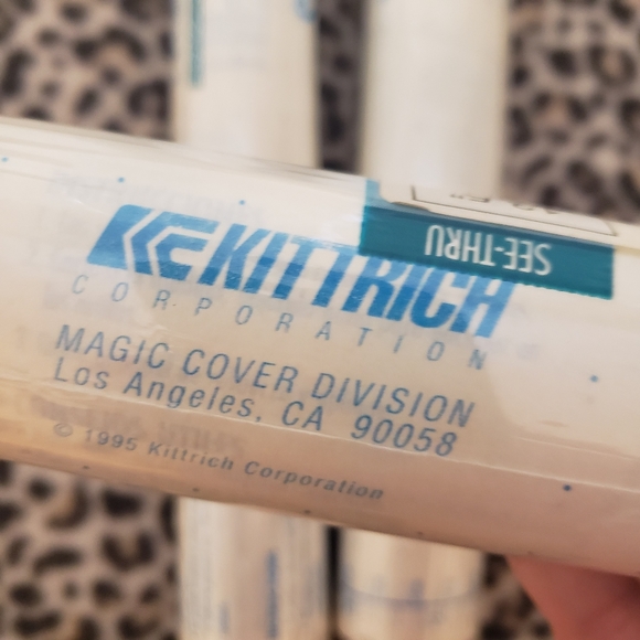 Clear Cover & Office Depot Transparent Self-Adhesive See-Thru Coverings, 4 Rolls - Picture 9 of 10